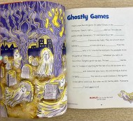 Halloween Tales. Highlights. Hidden Pictures. Solve the Hidden Pictures Puzzles and Fill in the Silly Stories with Stickers!